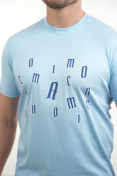 Amico Lettered Tee Baby Blue